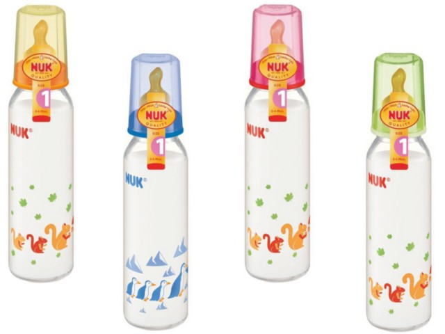 But.niem. 250 ml NUK szkl.Classic sm.lat.z odpow. 745018 interakcje ulotka  - 1 szt.