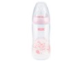 But.niem. 300 ml NUK First Choice+ Baby Rose z tw. (PP) ze smocz. silik. 1M 741.718 interakcje ulotka   1 szt.