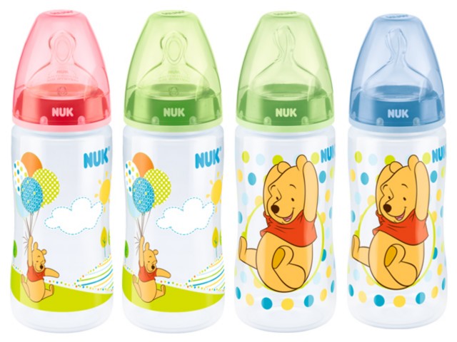 But.niem. 300 ml NUK FIRST CHOICE+ Kubuś Puchatek z tw.PP ze sm.silik.1M 741.721 interakcje ulotka  - 1 szt.