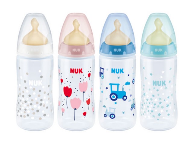 But.niem. 300ml NUK FC+ PP ze wskaźnikiem temp. nr 741927 A interakcje ulotka  - 1 szt.