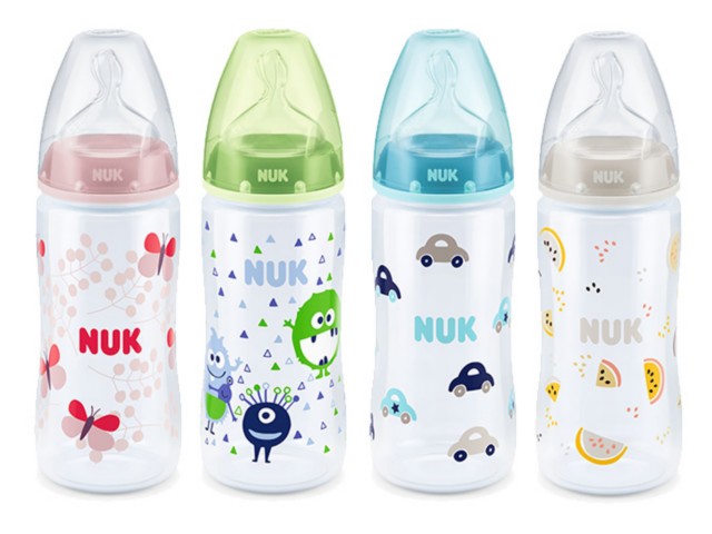 But.niem. 300ml NUK First Choice Disney+ z tworzywa (PP) ze smocz.silikonowym 1M 741.799 interakcje ulotka  - 1 szt.