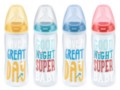 But.niem. 360 ml NUK First Choice+ z tworzywa (PP) ze smoczkiem silik. 2XL 216.212 interakcje ulotka   1 szt.