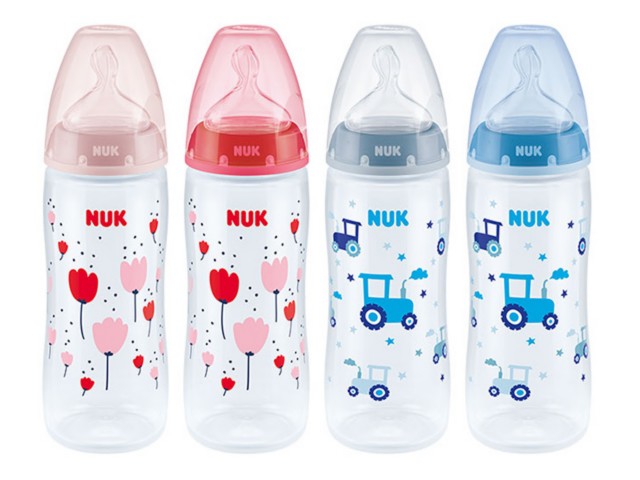 But.niem. 360ml NUK FC+ PP ze wskaźnikiem temp. nr 216248 A interakcje ulotka  - 1 szt.