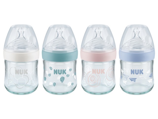 But.szklana NUK NATURE SENSE 120 ml 747.088 interakcje ulotka  - 1 szt.