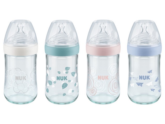 But.szklana NUK NATURE SENSE 240 ml 745.093 interakcje ulotka  - 1 szt.