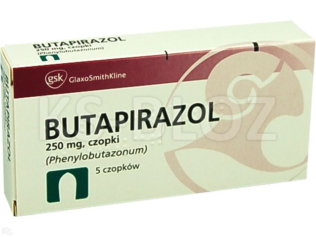 Butapirazol interakcje ulotka czopki doodbytnicze 250 mg 