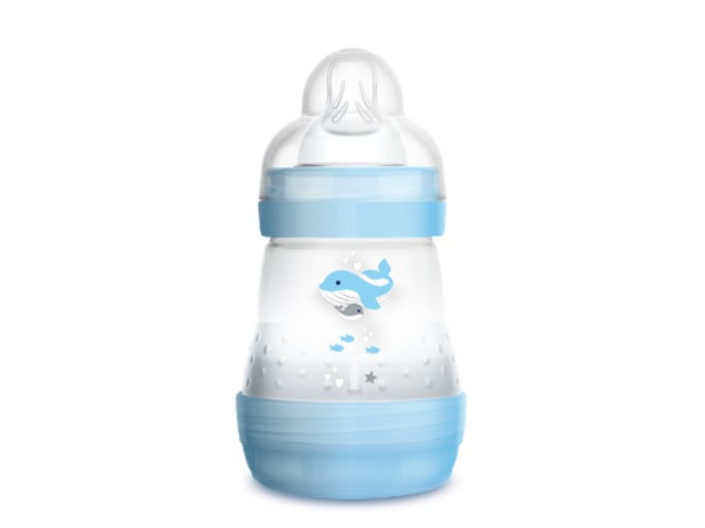 Butel. MAM 160 ml  Anti-Colic 0+ Boy interakcje ulotka   1 szt.