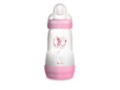 Butel. MAM 260 ml  Anti-Colic 2 m+ Girl interakcje ulotka butelka  1 szt.