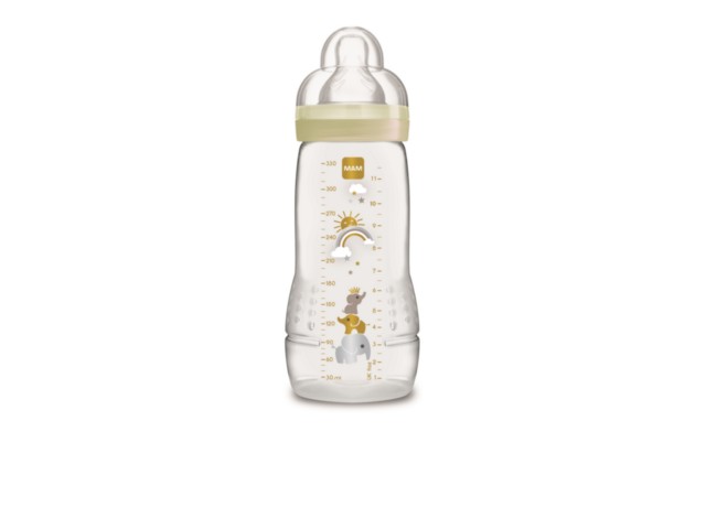 Butel. MAM 330ml Baby Bottle Fairytale 4+ Unisex do karmienia interakcje ulotka  - 1 szt.