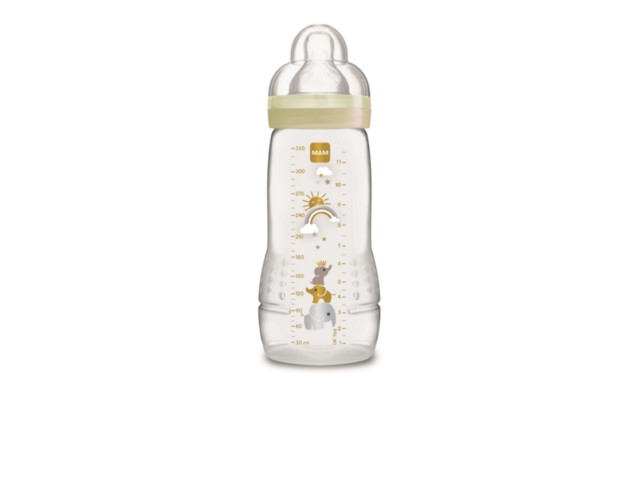 Butel. MAM 330ml Baby Bottle Fairytale 4+ Unisex do karmienia interakcje ulotka   1 szt.