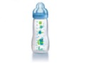 Butel. MAM PC 330 ml Baby Bottle +smoczek Silk Teat 4 interakcje ulotka   1 op.