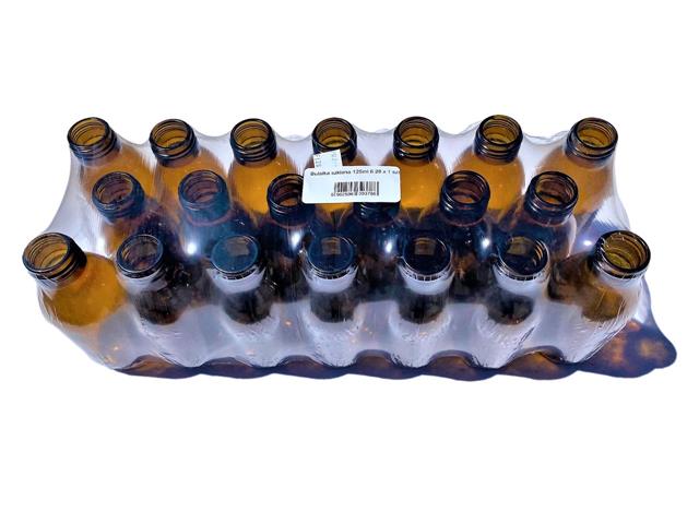 Butelka apteczna 125ml gwint 28mm interakcje ulotka butelka - 1 szt.