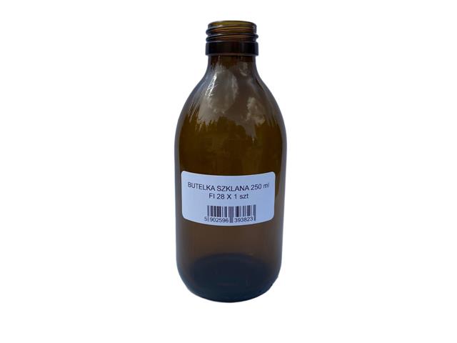 Butelka apteczna 250ml gwint 28mm interakcje ulotka butelka - 1 szt.