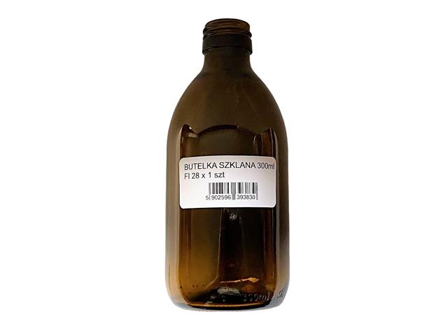 Butelka apteczna 300ml gwint 28mm interakcje ulotka butelka - 1 szt.