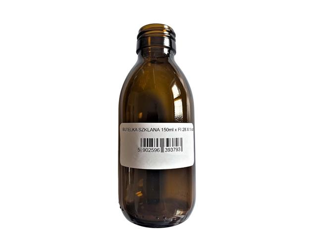 Butelka apteczna szklana 150 ml fi 28 interakcje ulotka butelka - 1 szt.
