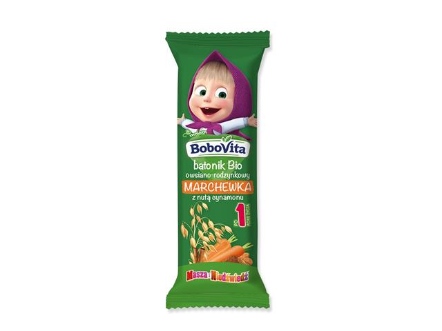 BV Batonik Bio owsiano-rodzynkowy Marchewka z nutą cynamonu interakcje ulotka baton - 20 g