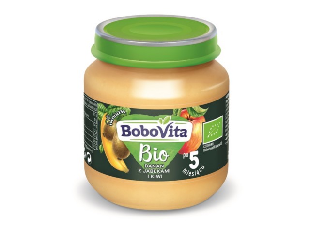 BV Bio Banan z Jabłkami i Kiwi interakcje ulotka  - 125 g