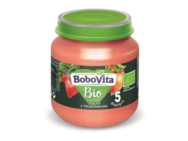 BV Bio Jabłka z Truskawkami interakcje ulotka   125 g