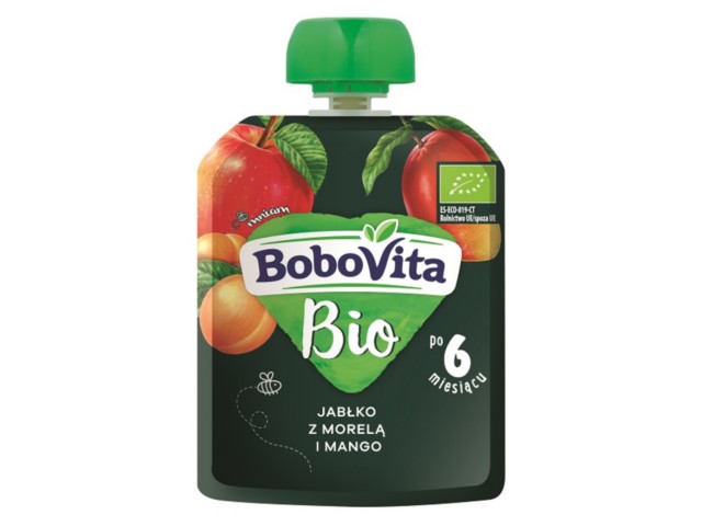 BV Bio Jabłko z Morelą i Mango interakcje ulotka   80 g