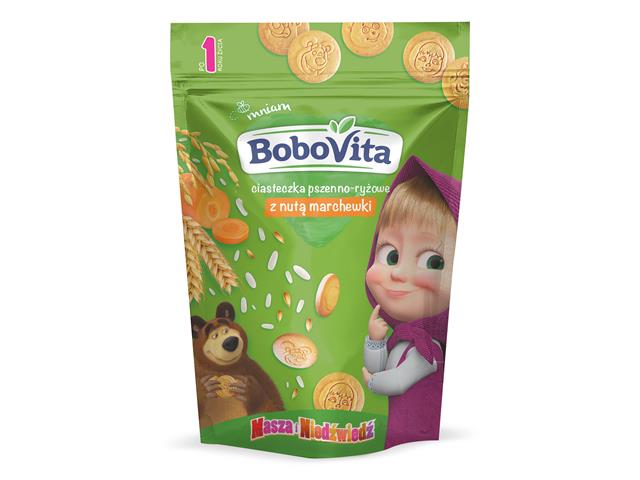 BV Ciasteczka pszenno-ryżowe z nutą marchewki interakcje ulotka ciastka - 150 g