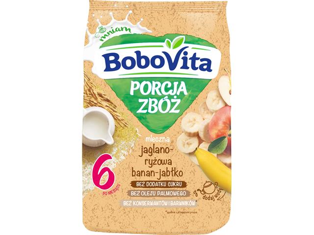 BV Porcja Zbóż Mleczna jaglano-ryżowa interakcje ulotka proszek - 210 g