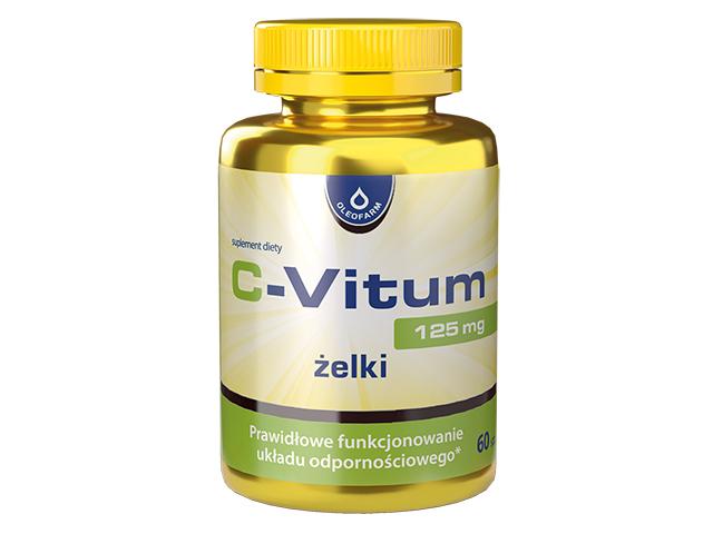 C-Vitum 125 mg Żelki interakcje ulotka żelki - 60 szt.