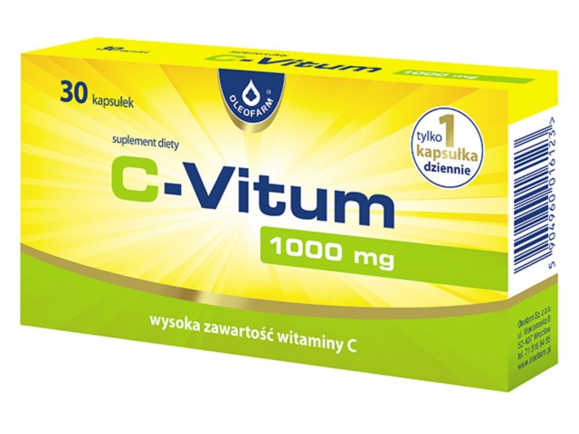 C-Vitum interakcje ulotka kapsułki  30 kaps.