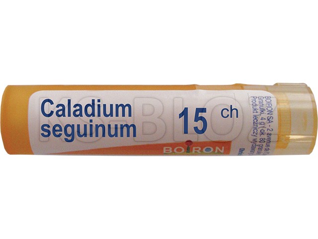 Caladium Seguinum 15 CH interakcje ulotka granulki  4 g