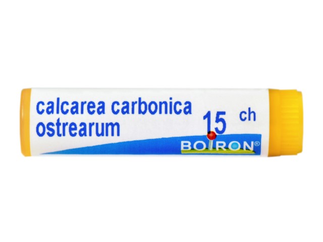 Calcarea Carbonica Ostrearum 15 CH interakcje ulotka granulki w pojemniku jednodawkowym  1 g