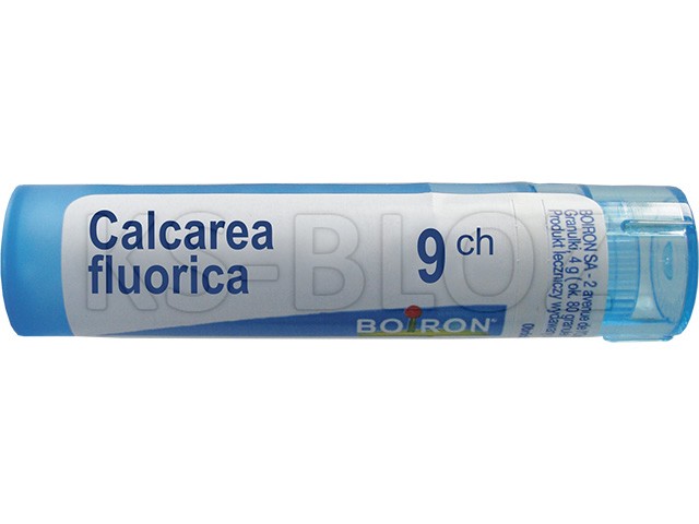 Calcarea Fluorica 9 CH interakcje ulotka granulki  4 g