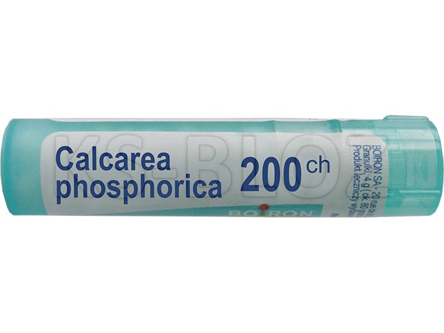 Calcarea Phosphorica 200 CH interakcje ulotka granulki  4 g