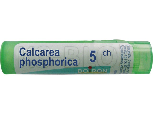 Calcarea Phosphorica 5 CH interakcje ulotka granulki  4 g