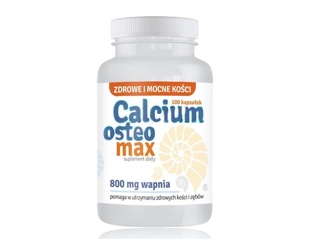 Calcium Osteo Max interakcje ulotka kapsułki  100 kaps.