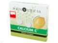 Calcium Z Witaminą C Polfa Łódź o smaku cytrynowym (Calcium C cytr.) interakcje ulotka tabletki musujące 200mg Ca2+200mg 12 tabl.