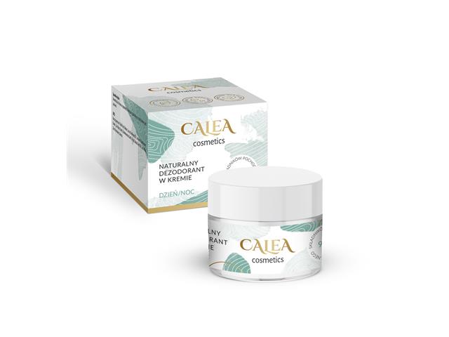 CALEA Cosmetics Naturalny dezodorant w kremie interakcje ulotka krem - 50 ml