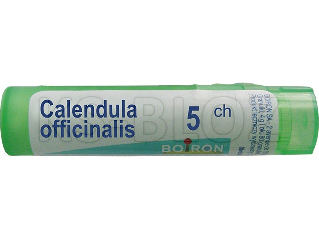Calendula Officinalis 5 CH interakcje ulotka granulki  4 g