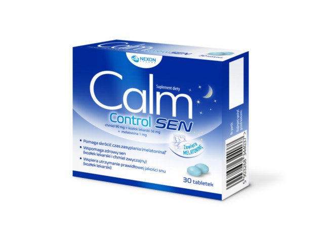 Calm Control Sen interakcje ulotka tabletki  30 tabl.