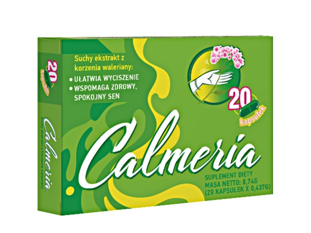 Calmeria interakcje ulotka kapsułki 300 mg 20 kaps. | (2 blist. po 10 kaps.)