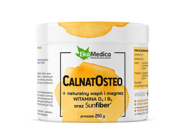 Calnatosteo interakcje ulotka proszek - 250 g