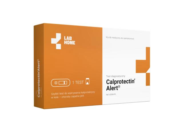 Calprotectin'alert Test kalprotektyna w kale interakcje ulotka test  1 szt.