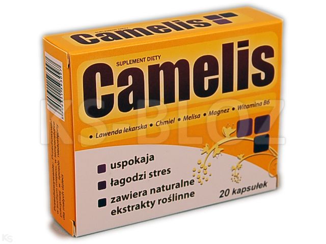 Camelis interakcje ulotka kapsułki twarde - 20 kaps.