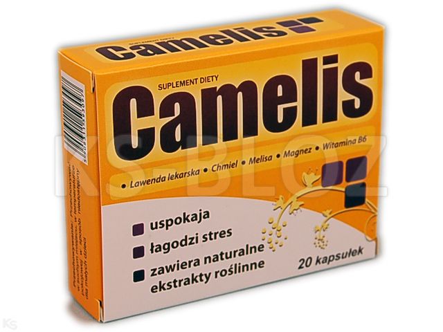 Camelis interakcje ulotka kapsułki twarde  20 kaps.