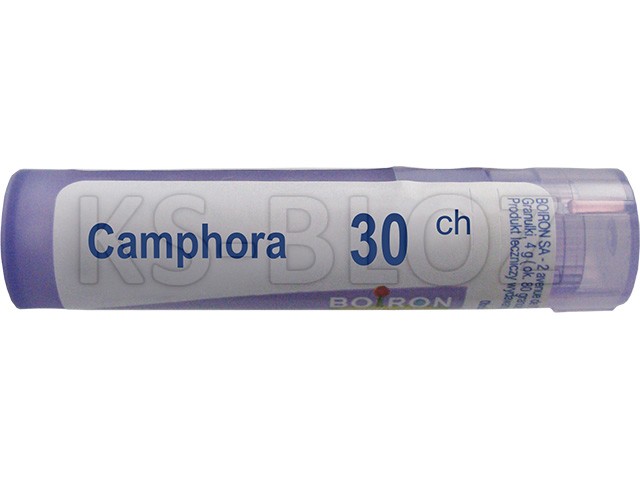 Camphora 30 CH interakcje ulotka granulki  4 g