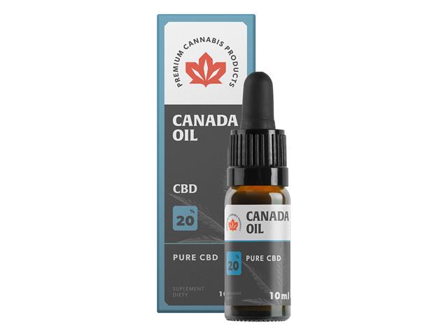 Canada Oil CBD 20% interakcje ulotka olej - 10 ml (but.z zakrapl.)