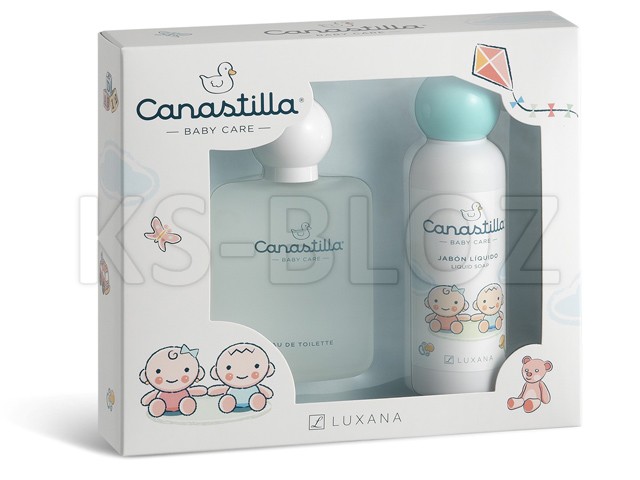 CANASTILLA Woda toalet. spray + Mydło w płynie interakcje ulotka zestaw - 100 ml + 150 ml