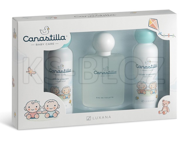 CANASTILLA Woda toalet. spray + Mydło w płynie + Mleczko d/ciała interakcje ulotka zestaw - 100 ml (+ 150 ml + 150 ml)