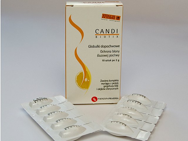 Candi Biotix interakcje ulotka globulki dopochwowe  10 glob. po 2 g