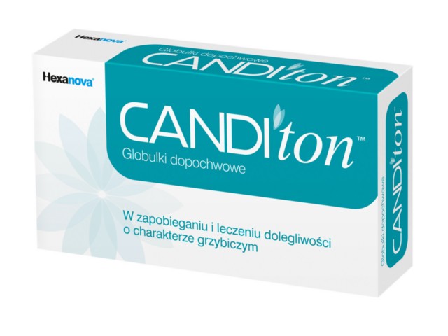 Canditon Globulki dopochwowe interakcje ulotka globulki dopochwowe - 10 glob. po 2 g