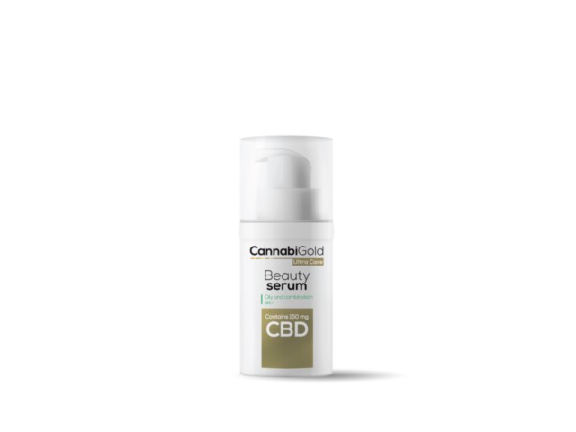 CannabiGold Ultra Care Beauty Serum Oil And Combination Skin interakcje ulotka serum - 30 ml