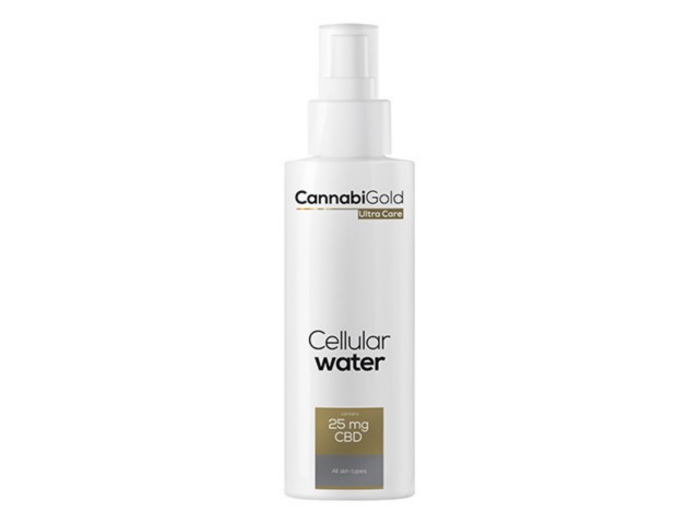 CannabiGold Ultra Care Cellular Water All Skin Types interakcje ulotka płyn do stosowania na skórę - 125 ml